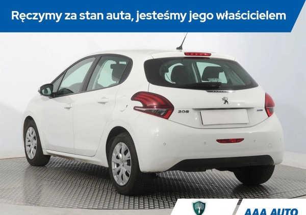 Peugeot 208 cena 29000 przebieg: 65595, rok produkcji 2015 z Nowe małe 172